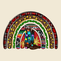 Christmas Cowboy Boots Rainbow Premium Tee | Teevron