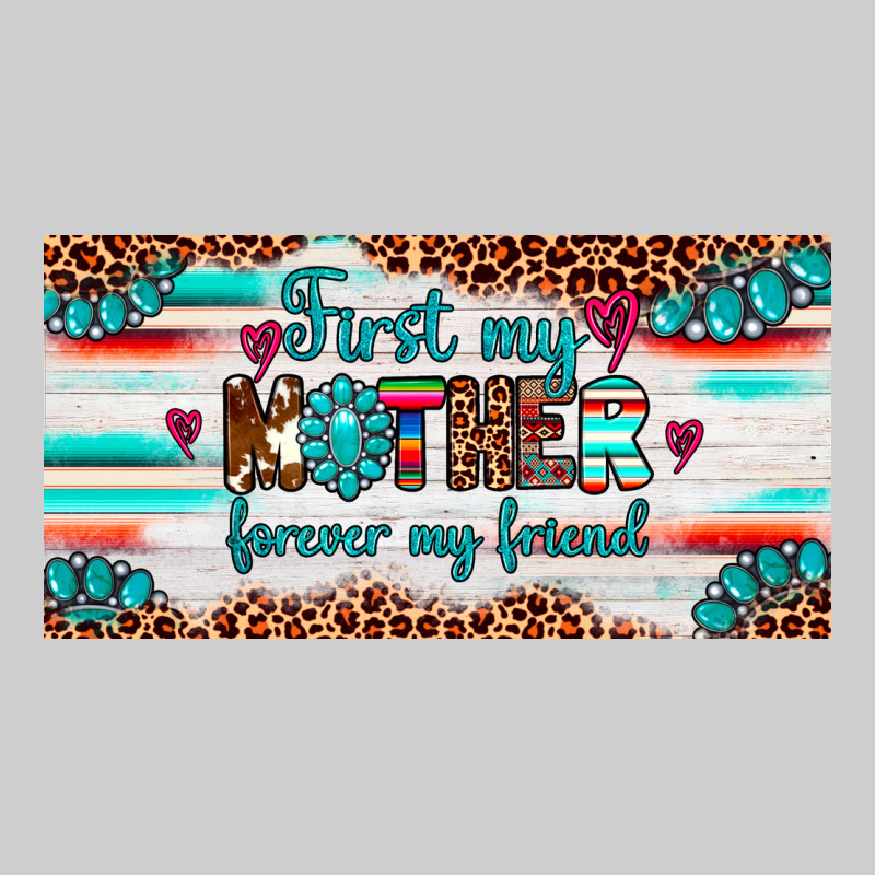First My Mother Forever My Friend  License Plate Premium Sweatshirt by Artiststas | Teevron