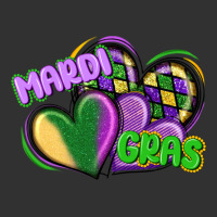 Mardi Gras Heart Urban Heavy Tee | Teevron