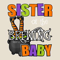 Sister Of Brewing Baby Halloween Theme Baby Shower Spooky T Shirt Urban Heavy Tee | Teevron