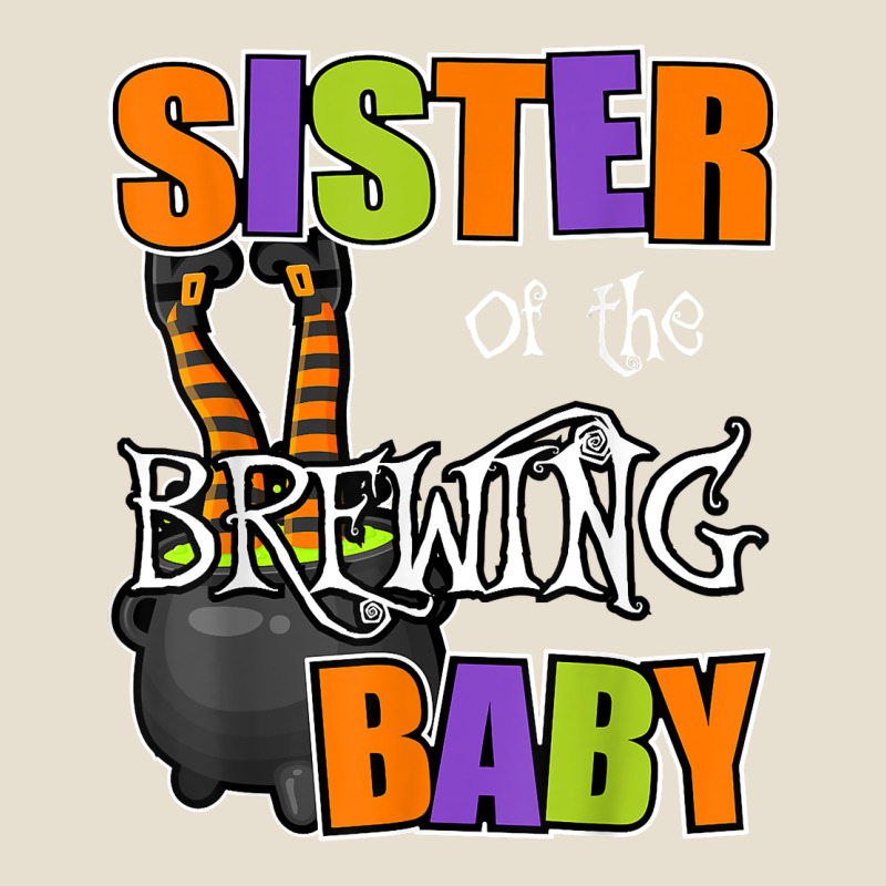 Sister Of Brewing Baby Halloween Theme Baby Shower Spooky T Shirt Urban Heavy Tee by minhPixels | Teevron