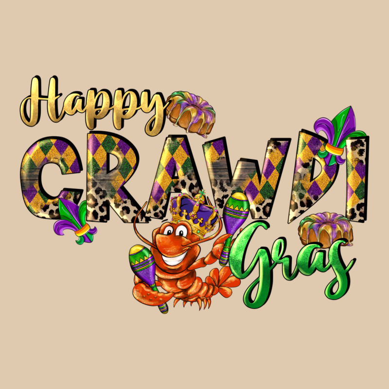 Happy Crawdi Gras Heavyweight Sweatshirt by LillyAllenDesigns | Teevron