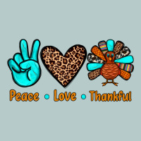 Peace Love Thankful Heavy Core Tee | Teevron