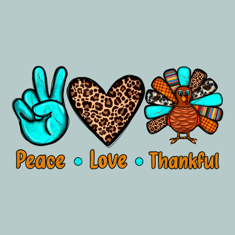 Peace Love Thankful Heavy Core Tee by JahusDesignShop | Teevron