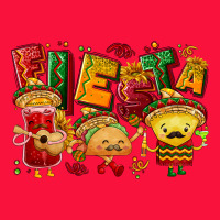Fiesta With Taco, Nacho, Souce Classic Tee | Teevron