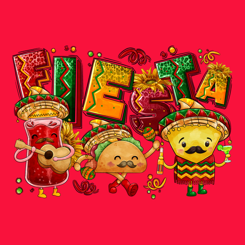 Fiesta With Taco, Nacho, Souce Classic Tee by NancyCooperArtShop | Teevron