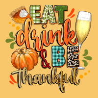 Eat Drink And Be Thankful Vintage Hoodie | Teevron
