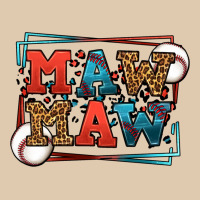 Baseball Mawmaw Leopard Frame Heavyweight Sweatshirt | Teevron