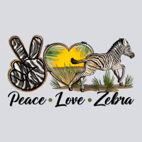 Peace Love Zebra Zipper Hoodie | Teevron