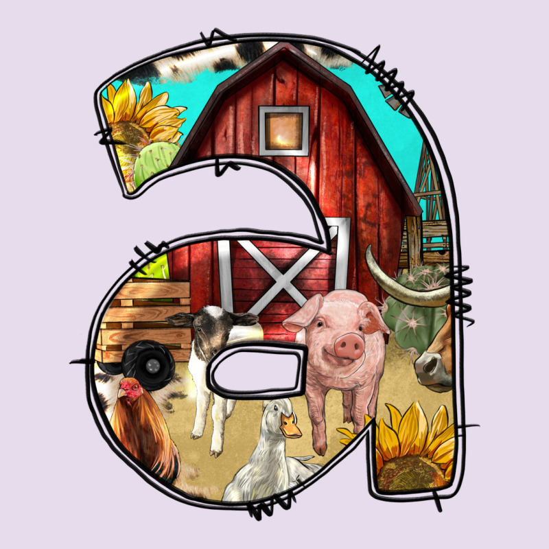 Farm Life Alphabet Lowercase Letters A Premium Hoodie by BundleAndBundleShop | Teevron