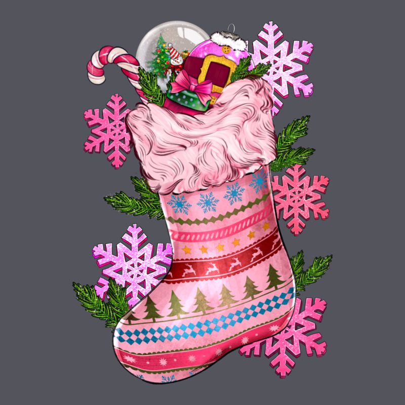 Pink Christmas Socks Vintage Hoodie by CowGirlArtShop | Teevron