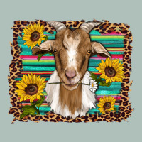 Goat Daisy Sunflowers Leopard Serape Glitter Heavyweight Hoodie | Teevron