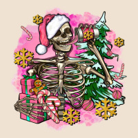 Pink Coffee Gifts Christmas Skeleton Coffee Urban Hoodie | Teevron