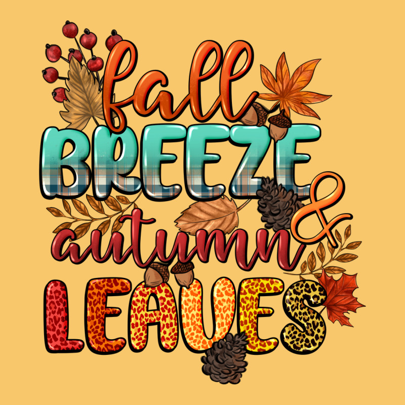 Fall Breeze And Autumn Leaves Vintage Hoodie by CowGirlArtShop | Teevron