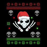 Alien Ugly Christmas Ladies Tee | Teevron