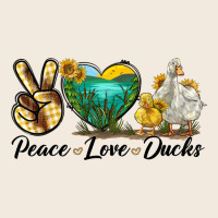 Peace Love Ducks Zipper Hoodie | Teevron