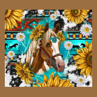Cowhide Aztec Horse Vintage Tee | Teevron