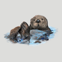 California Sea Otter Zipper Hoodie | Teevron