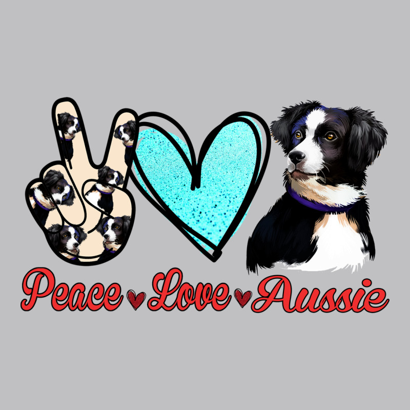 Peace Love Aussie Long Sleeve Tee by Jasminsmagicworld | Teevron