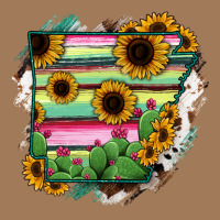Arkansas Map Sunflower Cactus Serape Classic Tee | Teevron