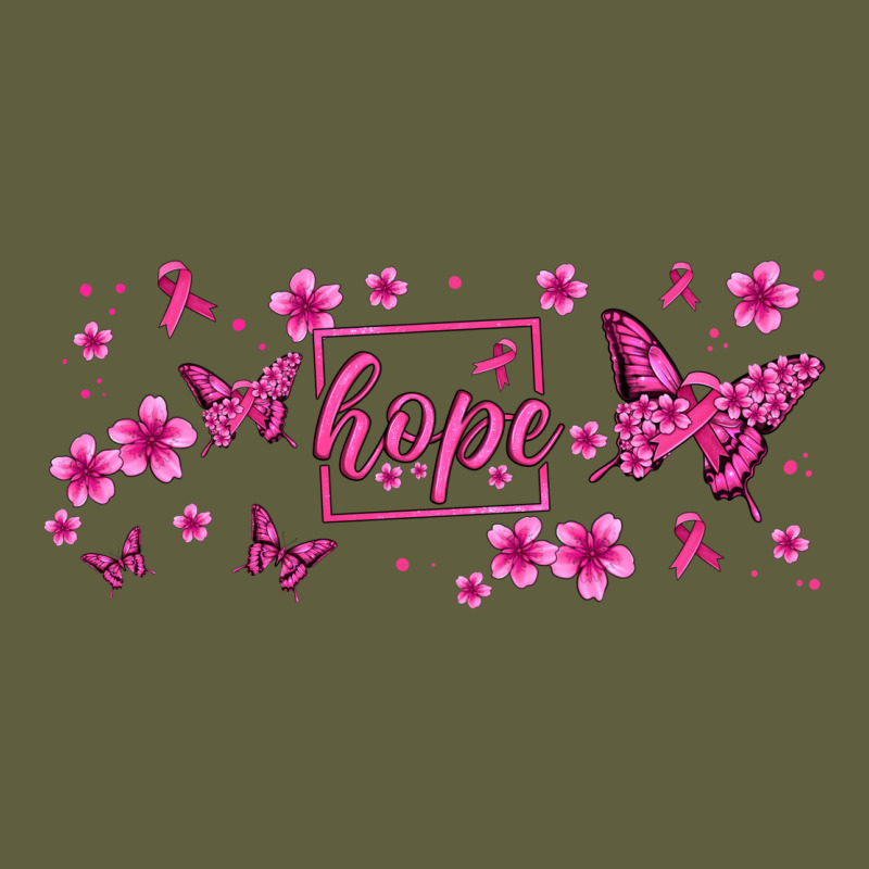 Hope Breast Cancer Butterfly Vintage Tee by Jasminsmagicworld | Teevron