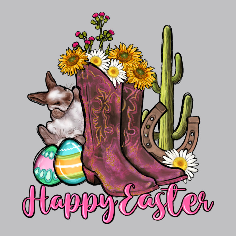 Happy Easter Western Easter Day Long Sleeve Tee by CowGirlArtShop | Teevron