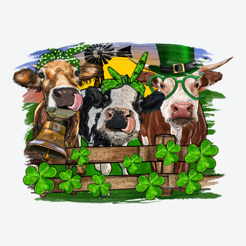 St Patrick's Day Heifers Urban Heavy Tee by RanaPortraitStore | Teevron