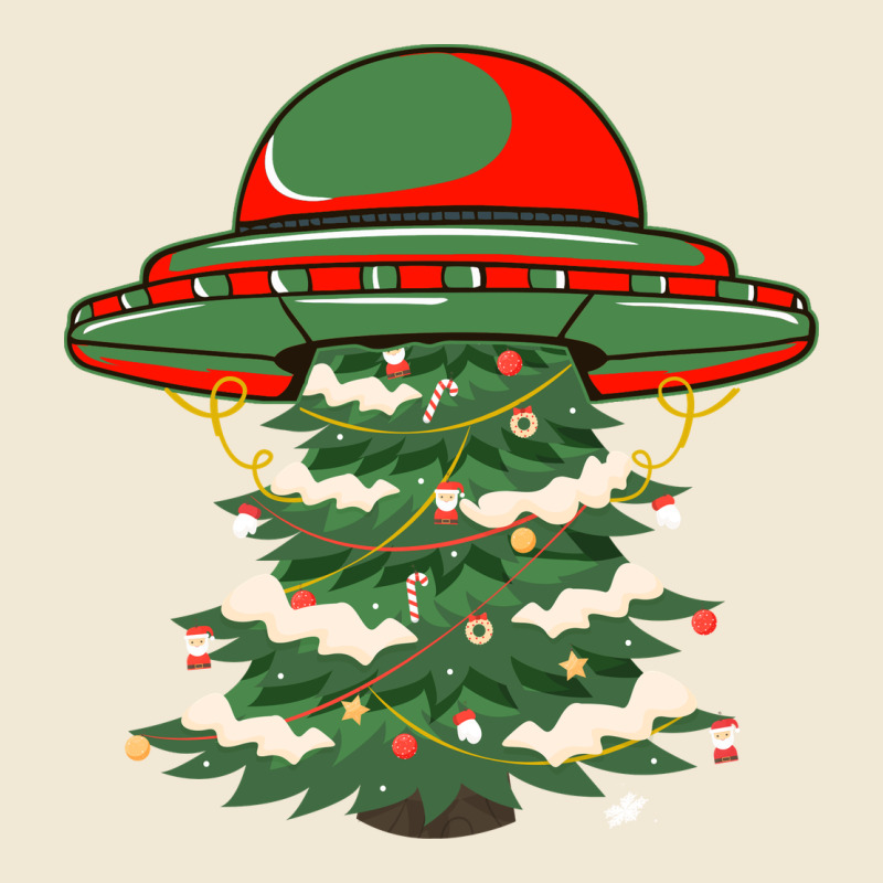 Ufo Christmas Pine Tree Ladies Tee by Bettercallsaul | Teevron