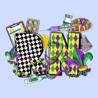 Registered Nurse Mardi Gras Urban Heavy Tee | Teevron