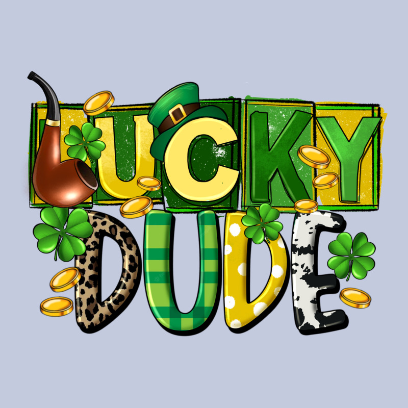 Lucky Dude  St. Patrick's Day Long Sleeve Tee by CowGirlArtShop | Teevron
