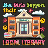 Hot Girls Support Their Local Library Heavy Core Tee | Teevron