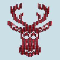 Christmas Deer Ugly Ladies Tee | Teevron