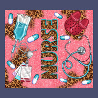 Pink Glitter Nurse Vintage Tee | Teevron