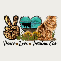 Peace Love Persian Cat Zipper Hoodie | Teevron