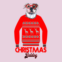 Christmas Buldog Ladies Tee | Teevron