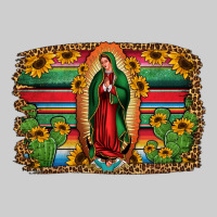 Lady Of Guadalupe Serape Background Premium Tee | Teevron