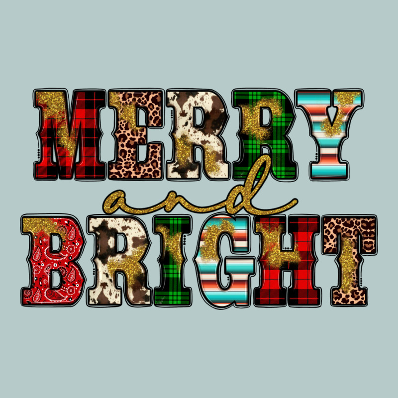 Merry And Bright Heavy Core Tee by JahusDesignShop | Teevron