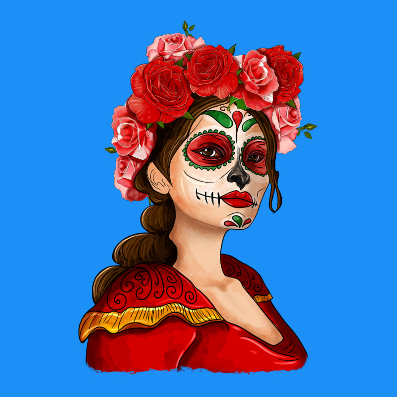 Sugar Skull Girl Classic Tee by NancyCooperArtShop | Teevron