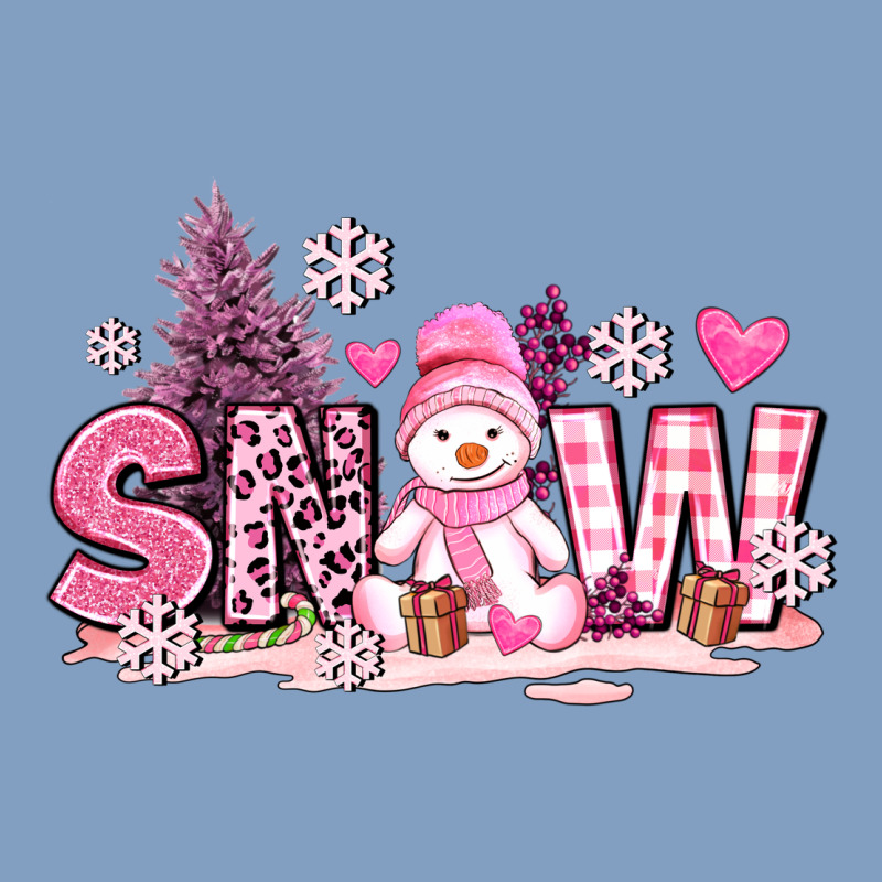 Pink Snowman And Snow Urban Hoodie by AdoDesignShop | Teevron