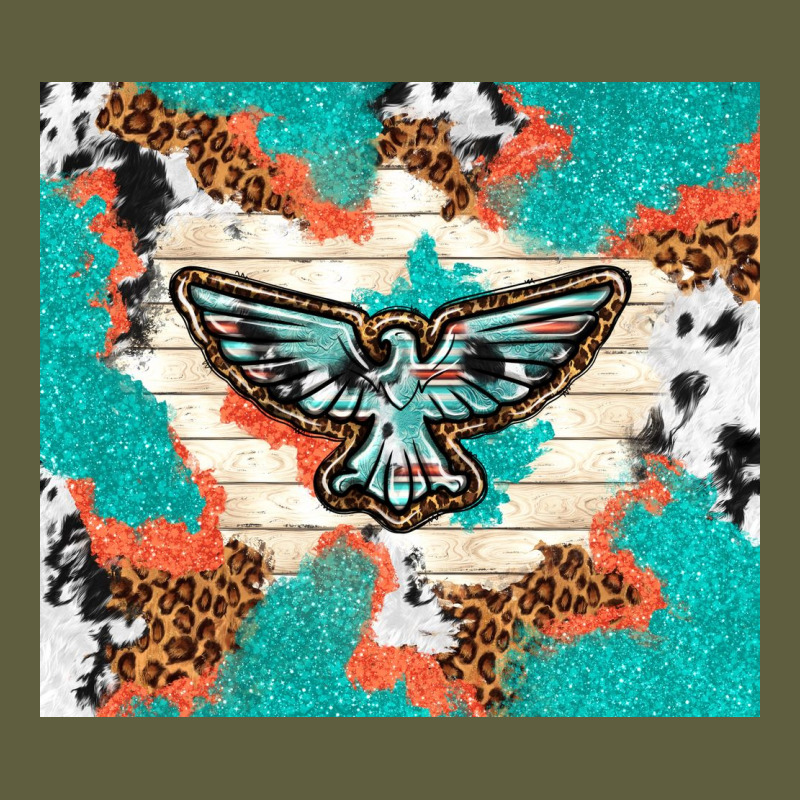 Freebird With Leopard And Cowhide Pattern Vintage Tee by TumblerDesignByShophia | Teevron