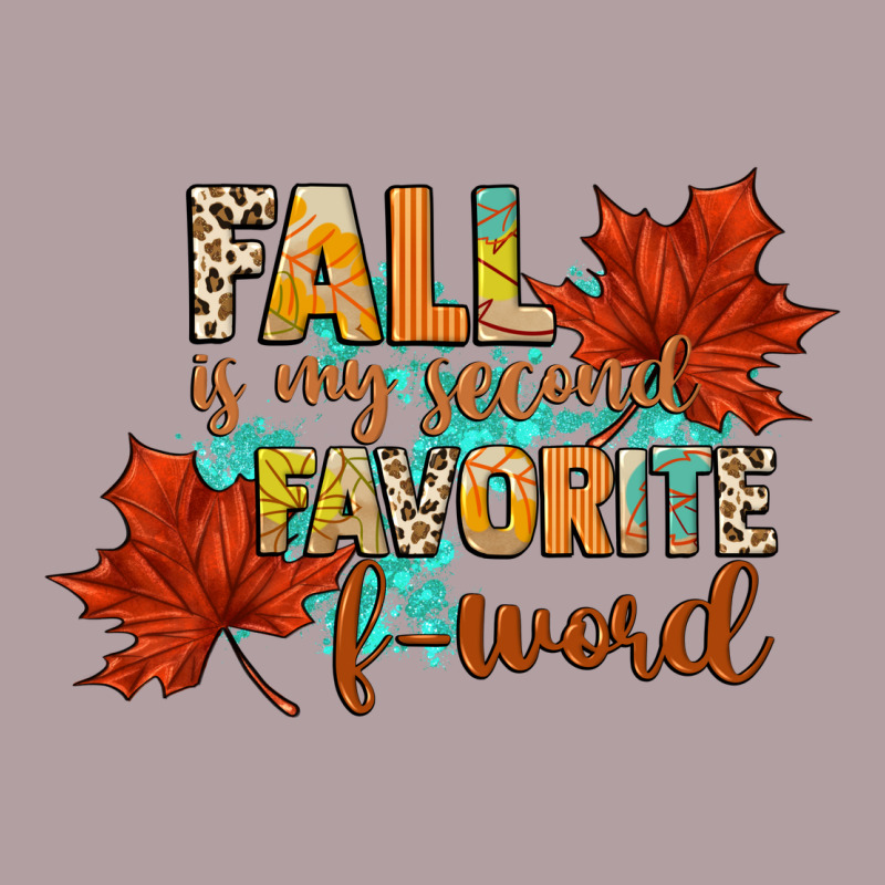 Fall Is My Second Favorite F Word Vintage Hoodie by CowGirlArtShop | Teevron