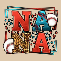 Baseball Nana Leopard Frame Heavyweight Sweatshirt | Teevron