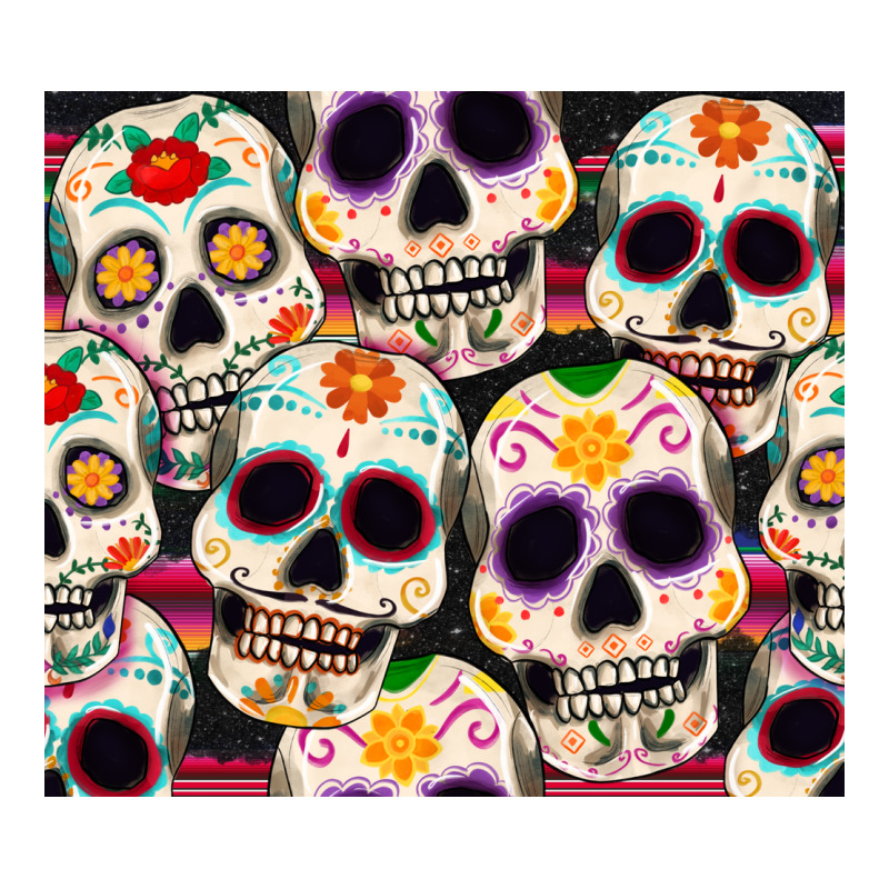 Cinco De Mayo Skull Urban Heavy Tee by CowGirlArtShop | Teevron