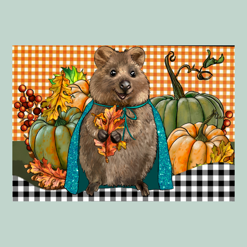 Fall Quokka Zipper Hoodie by LillyAllenDesigns | Teevron