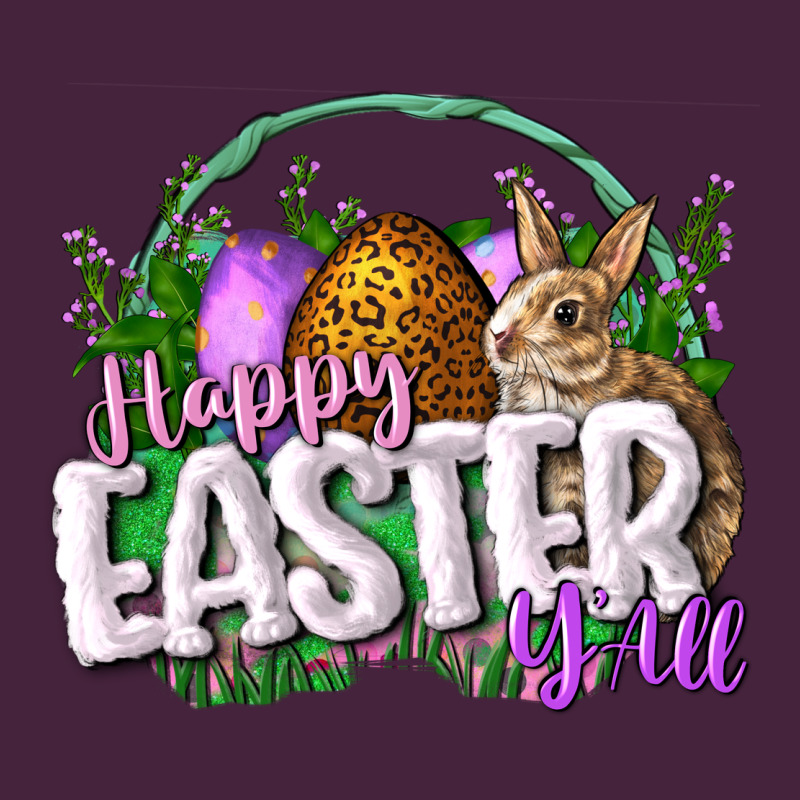 Happy Eashappy Easter Y'all Easter Day Long Sleeve Tee by CowGirlArtShop | Teevron