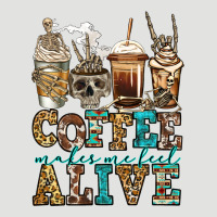 Coffee Makes Me Feel Alive Skeleton Coffee Cups Classic Tee | Teevron