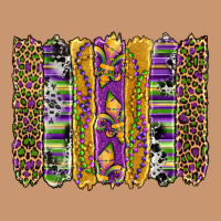 Mardi Gras Fleur De Lis Cowhide Serape Leopard Glitter Brushstrokes Heavyweight Hoodie | Teevron