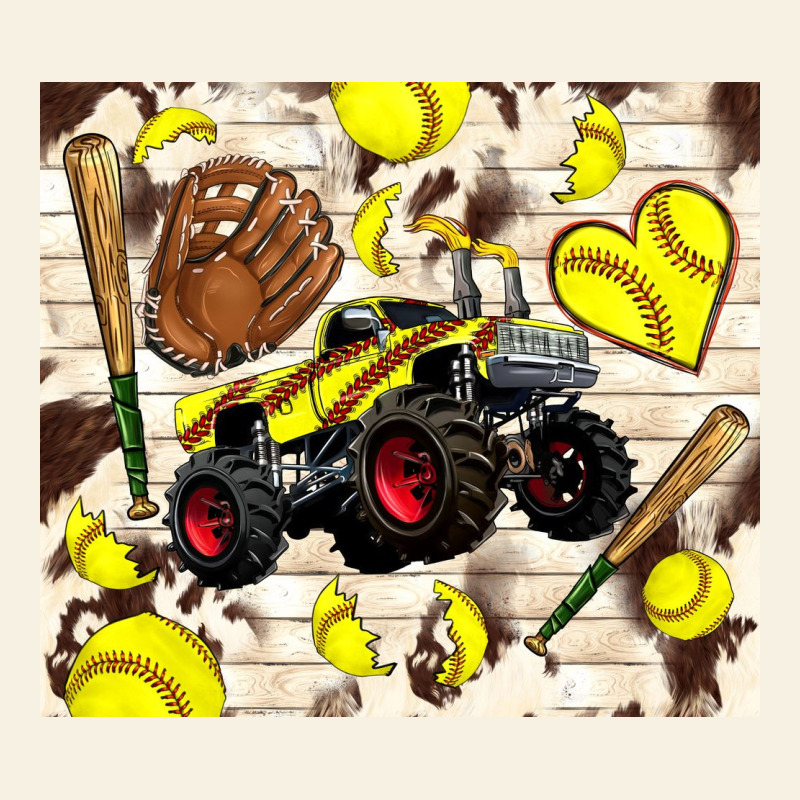 Softball Crusher Vintage Tee by TumblerDesignByShophia | Teevron