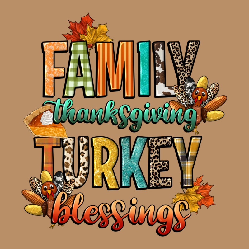 Family Thanksgiving Turkey Blessing Vintage Hoodie by CowGirlArtShop | Teevron