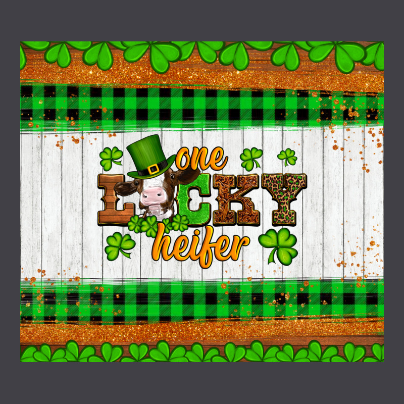St Patricks One Lucky Heifer Heavyweight Hoodie by Artiststas | Teevron